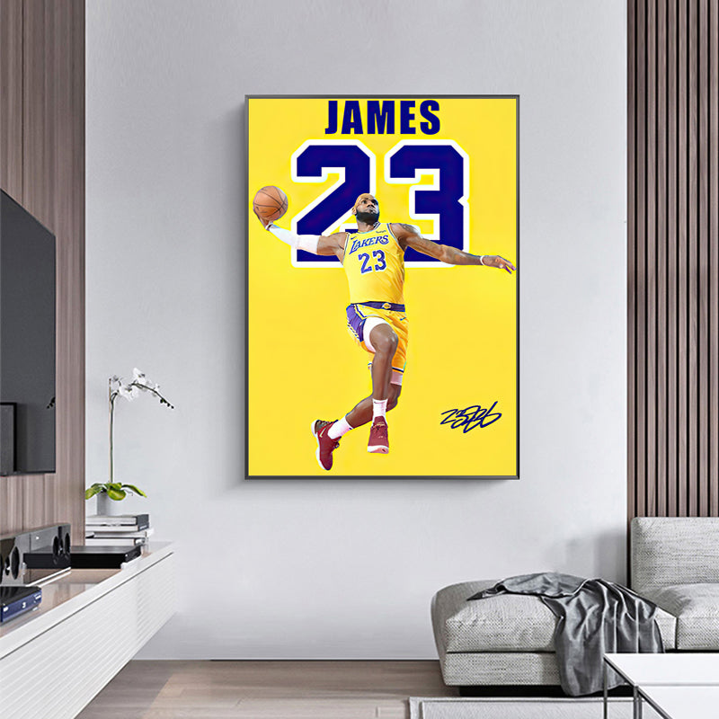 James 23 Canvas