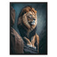 Jungle King Float Framed Canvas