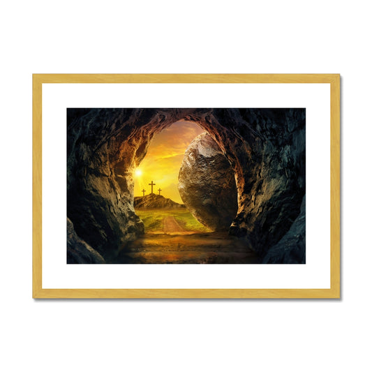 Sunrise of Salvation Antique Framed & Mounted Print