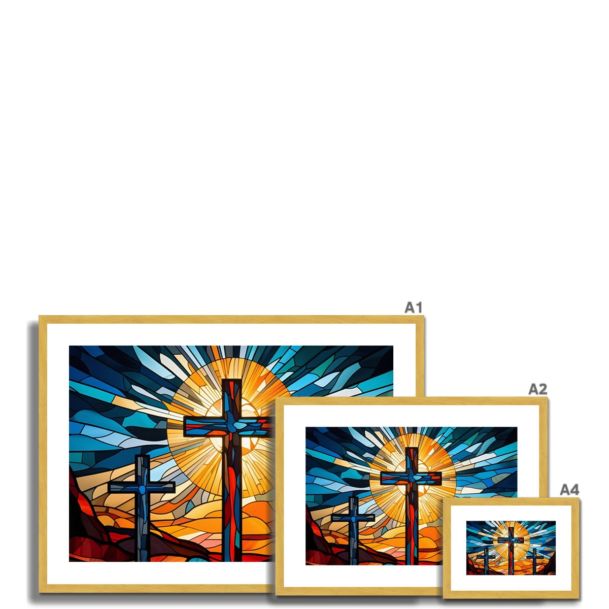 Illumination of Faith Antique Framed & Mounted Print