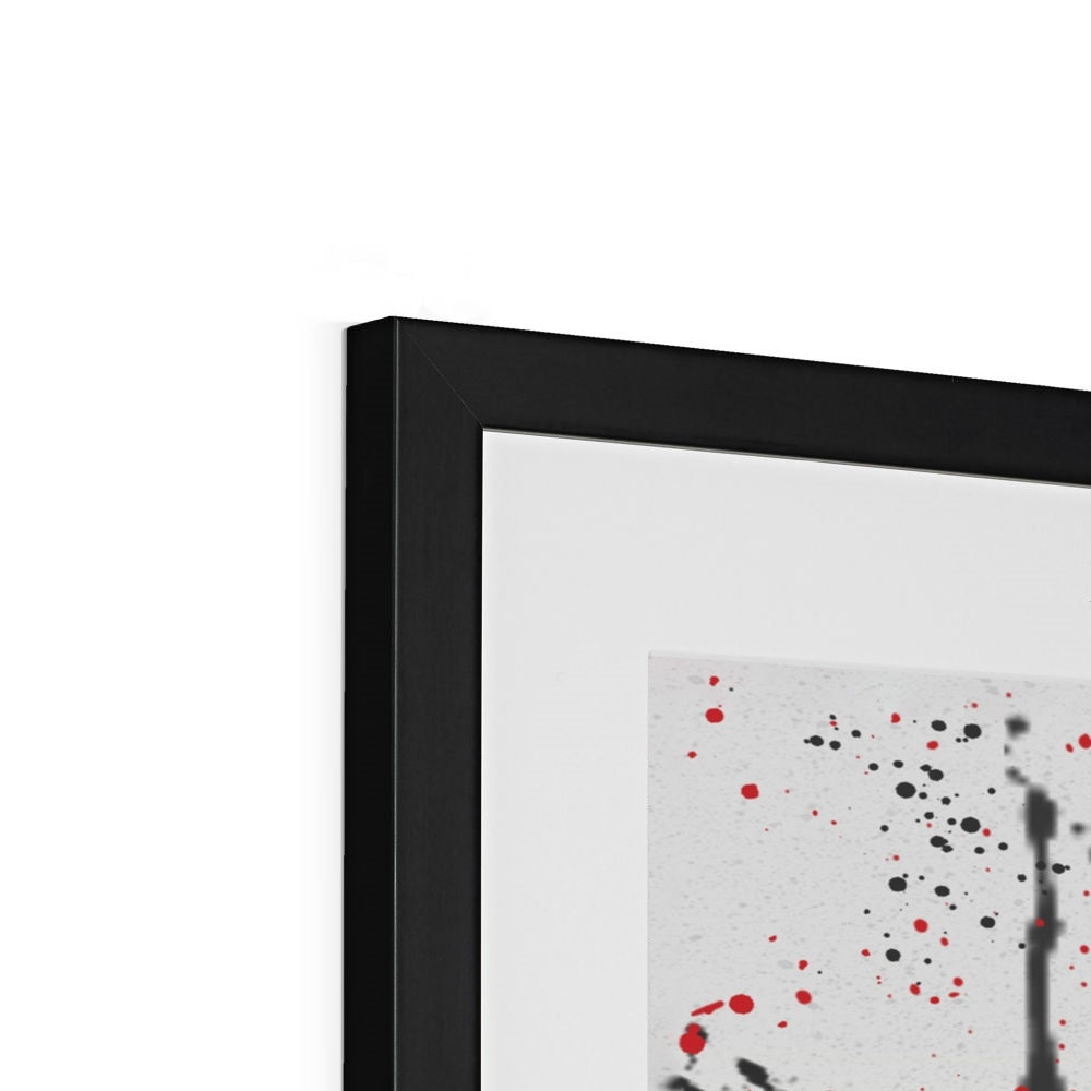 Jordan 1 OG Graffiti Framed & Mounted Print