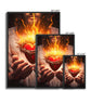 Heart of Divine Love Float Framed Canvas