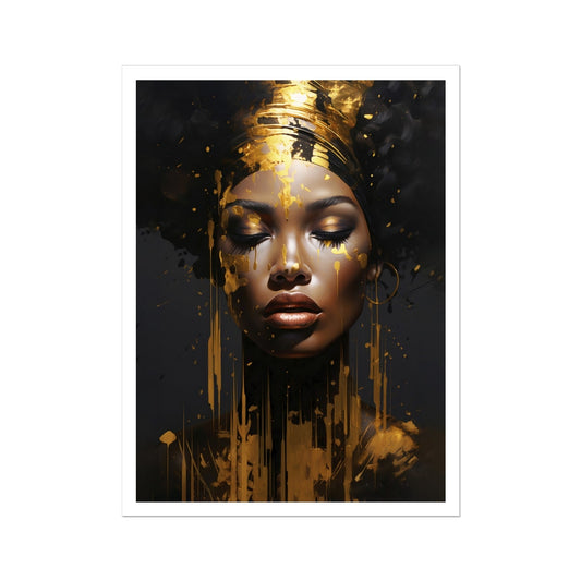 Golden Women Canvas Print