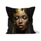 Golden Women Cushion