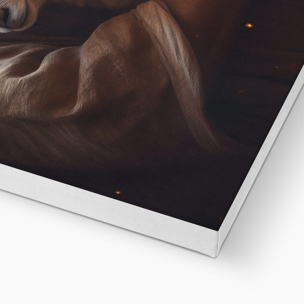 Eternal Shepherd  Framed Canvas