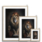 The King Framed & Mounted Print