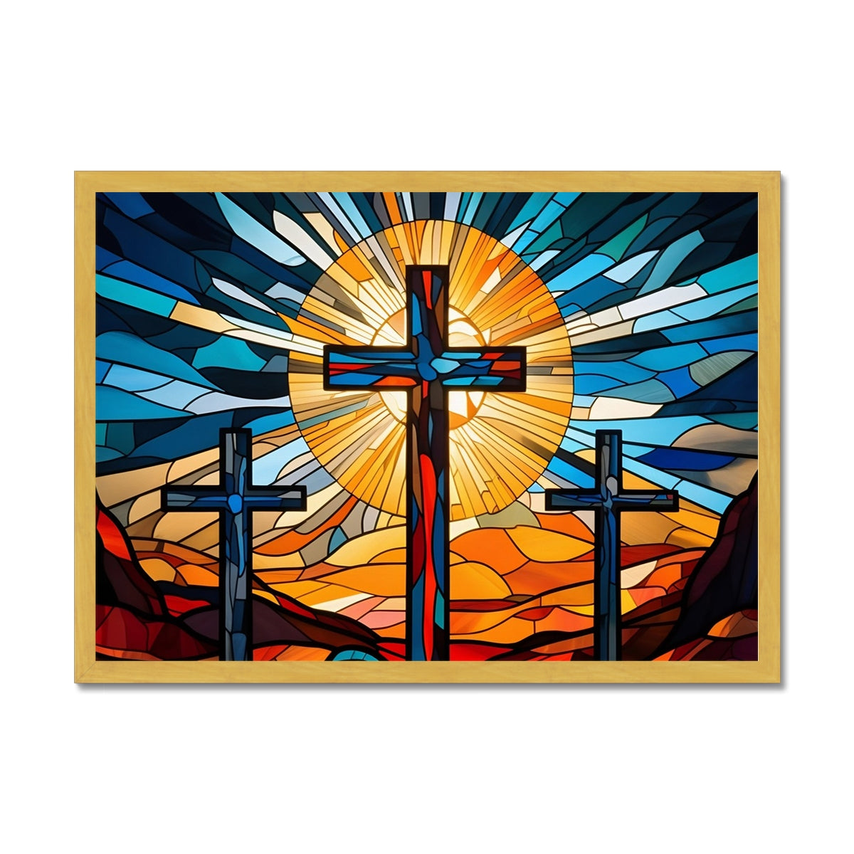 Illumination of Faith Antique Framed Print