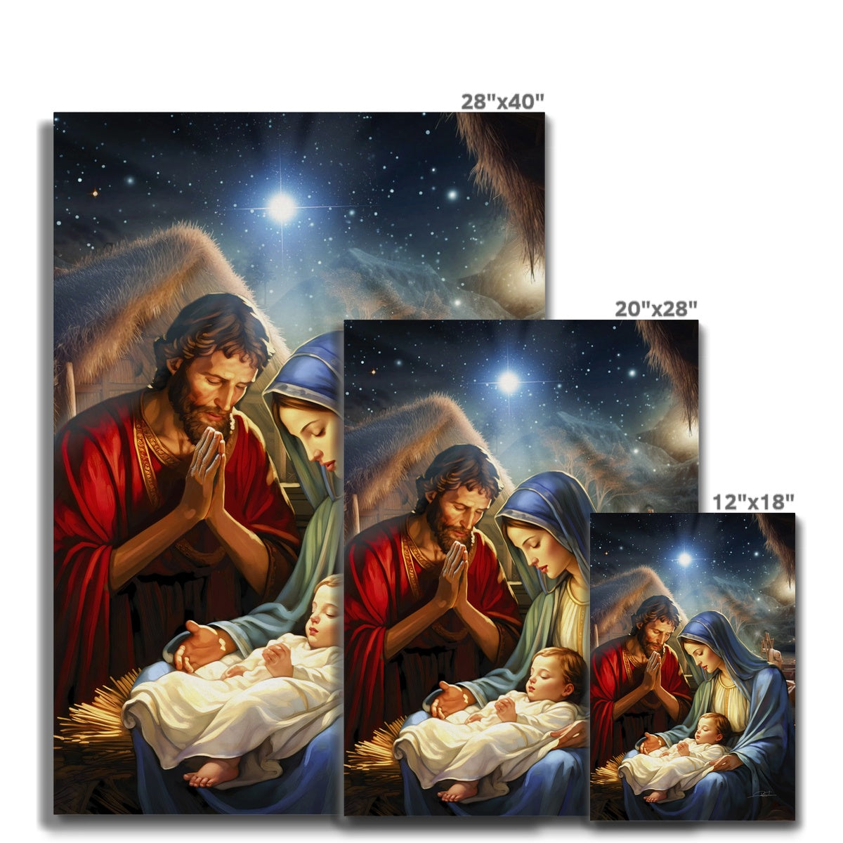 The Holy Birth Canvas