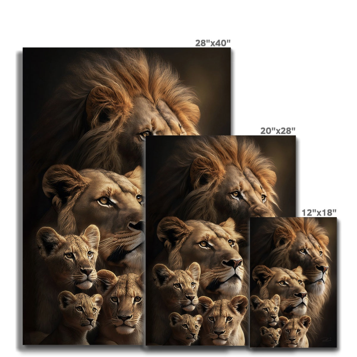 Lion's Heritage Canvas