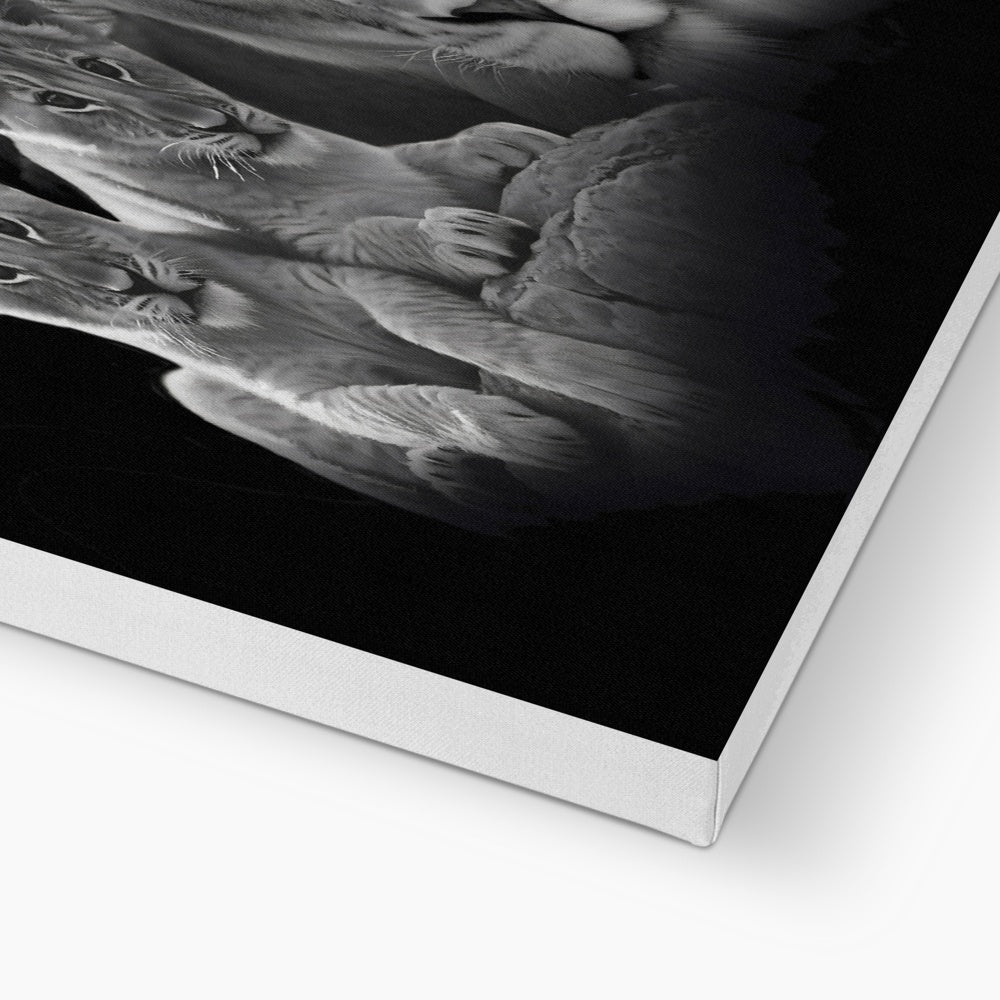 Family Bonds  Framed Canvas