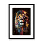 The Artful Roar Framed Print