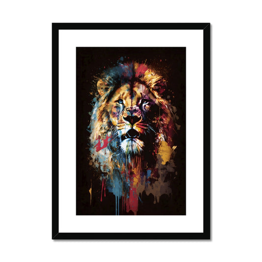 The Artful Roar Framed Print