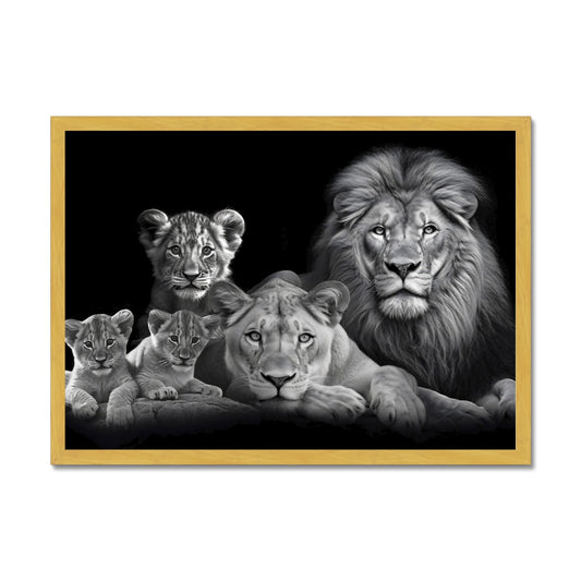 Family Bonds Antique Framed Print