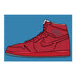 Nike Air Jordan 1 �Legends of Summer Red Glitter�