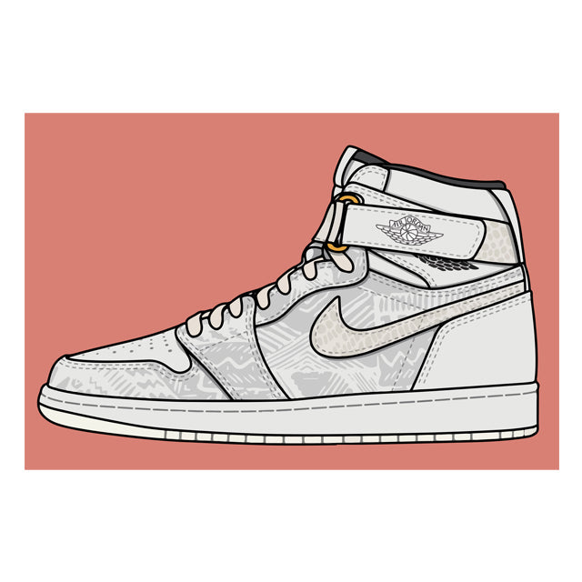 Just Don x Nike Air Jordan 1 �BHM�