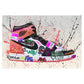 Jordan 1 Rust O.G Graffiti Canvas