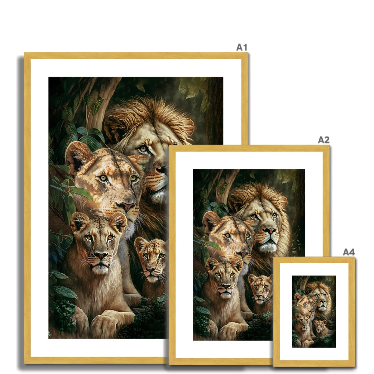 Royal Lineage Antique Framed Print