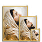 Heavenly Gaze Antique Framed Print