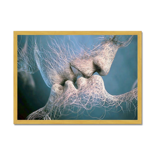 Intimate Whispers Antique Framed Print