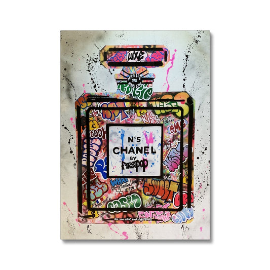 Chanel No 5 Graffiti Canvas