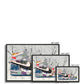 Jordan Dior OG Graffiti Float Framed Canvas