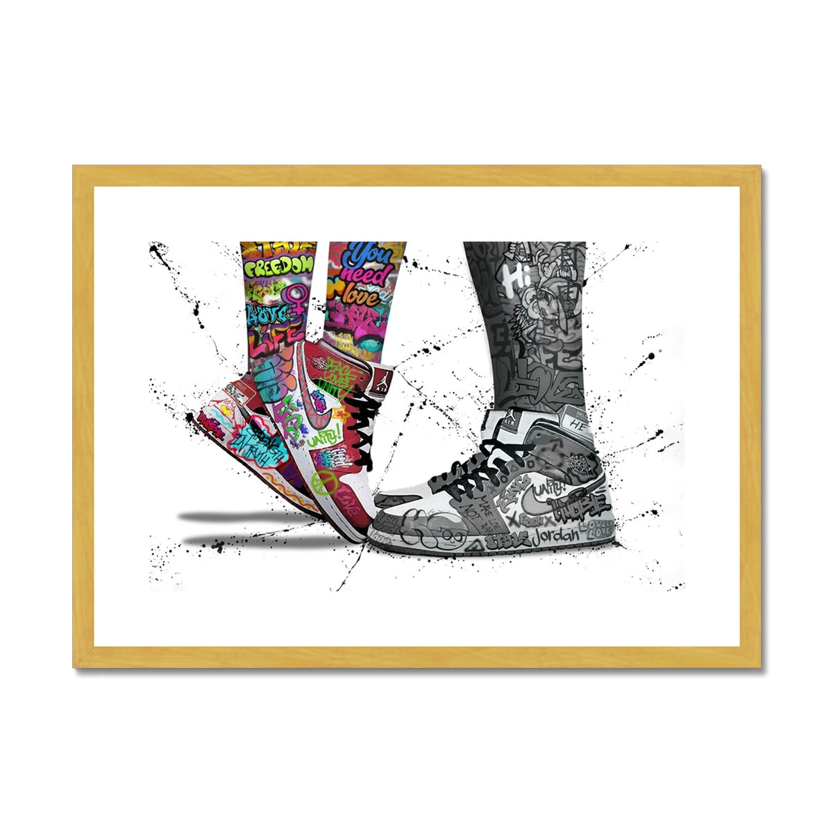 Jordan Love Antique Framed & Mounted Print