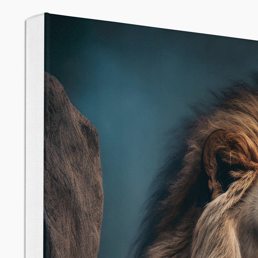 Jungle King Canvas