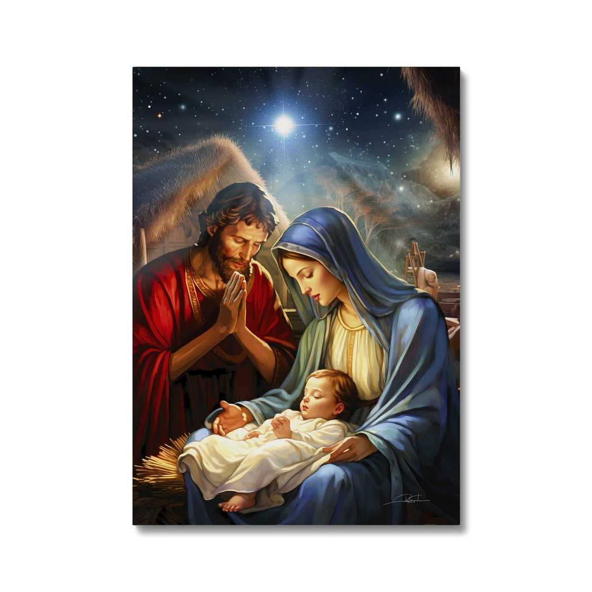 The Holy Birth Canvas
