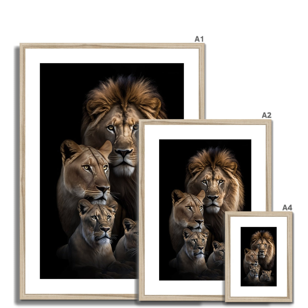 Family Pride  Framed & Mounted Print