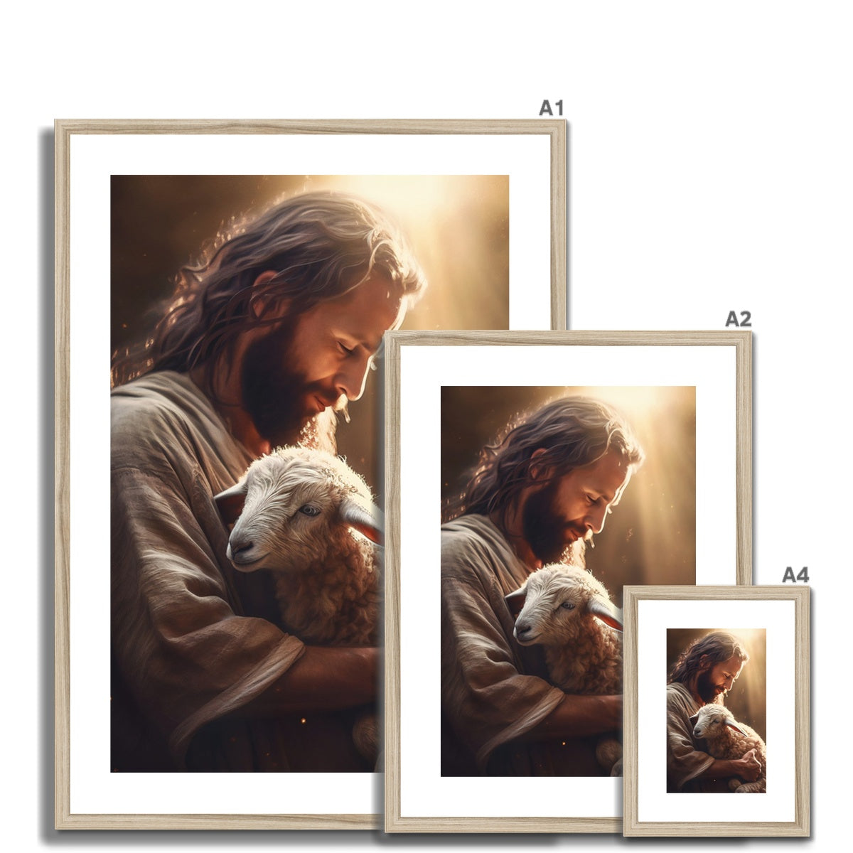 Eternal Shepherd Framed & Mounted Print