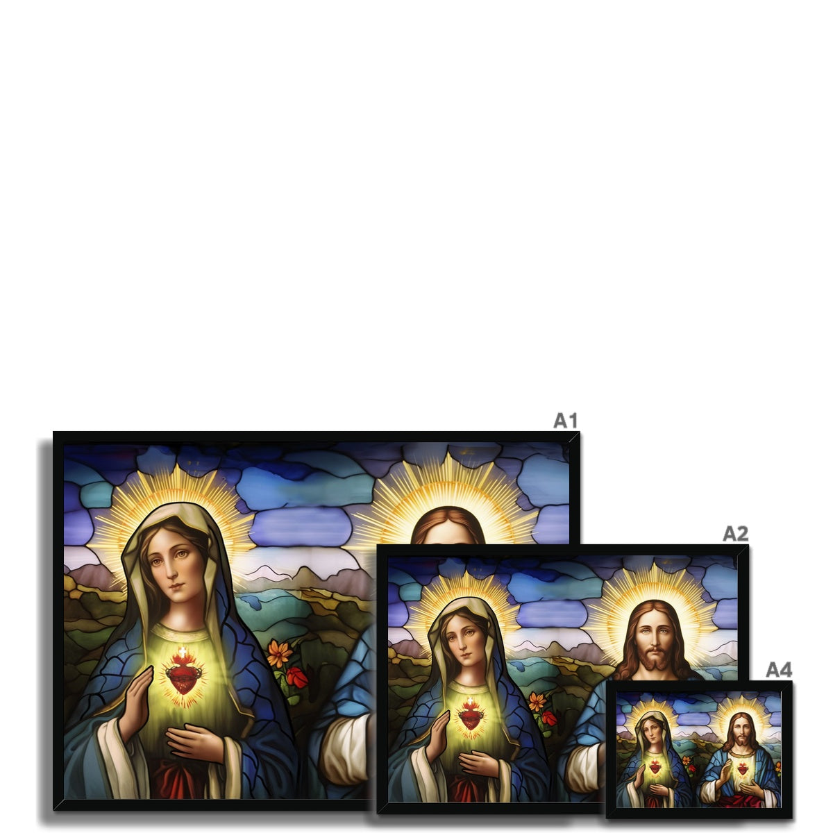 Holy Grace Framed Print