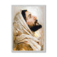 Heavenly Gaze Antique Framed Print