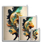 Abstract Burst Antique Framed Print