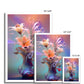 Flower Vase Canvas Print