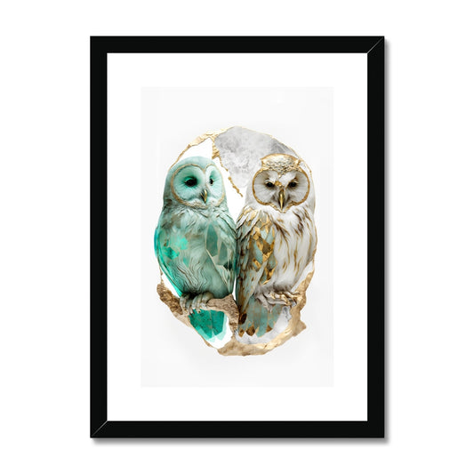 Enchanted Owls Framed Print