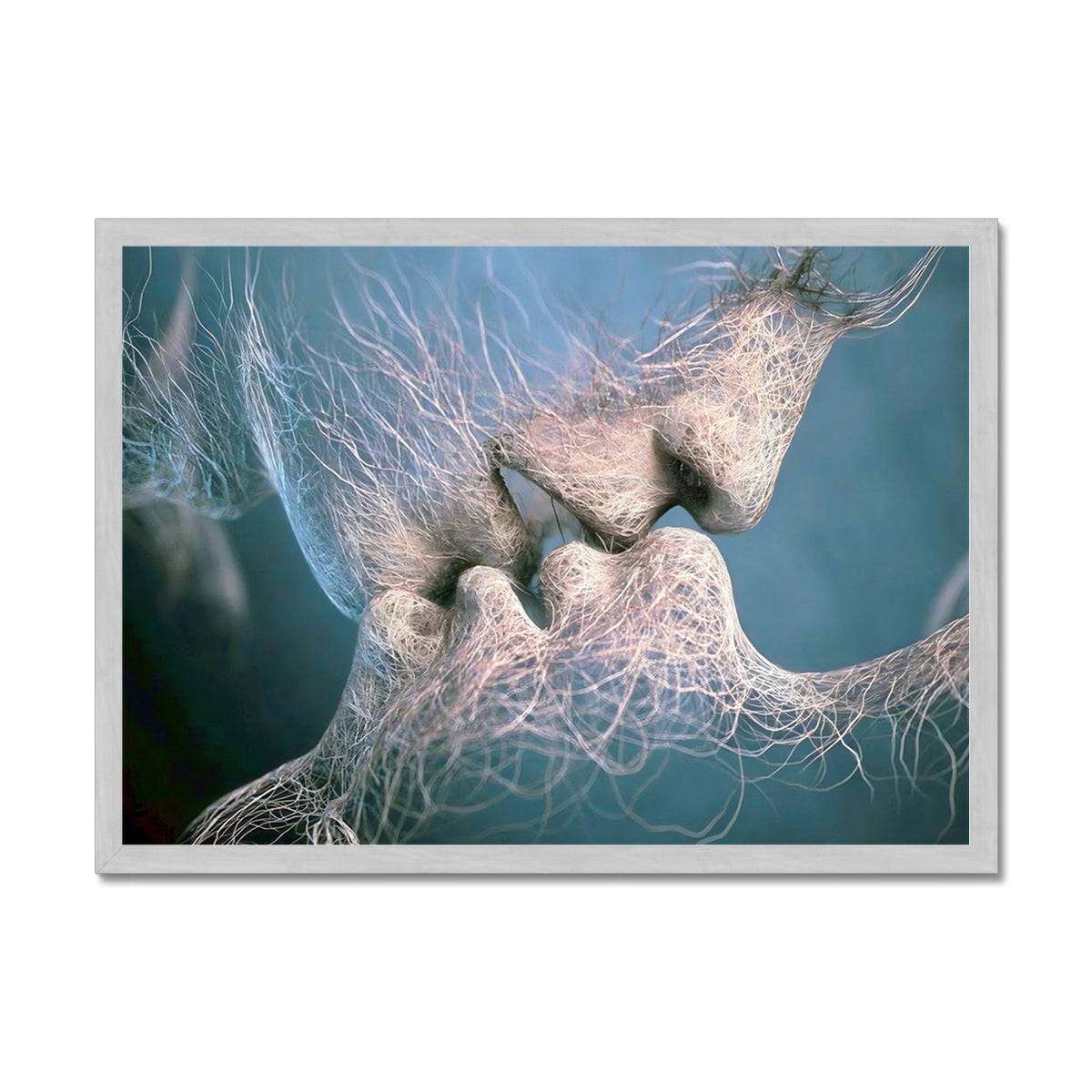 Intimate Whispers Antique Framed Print