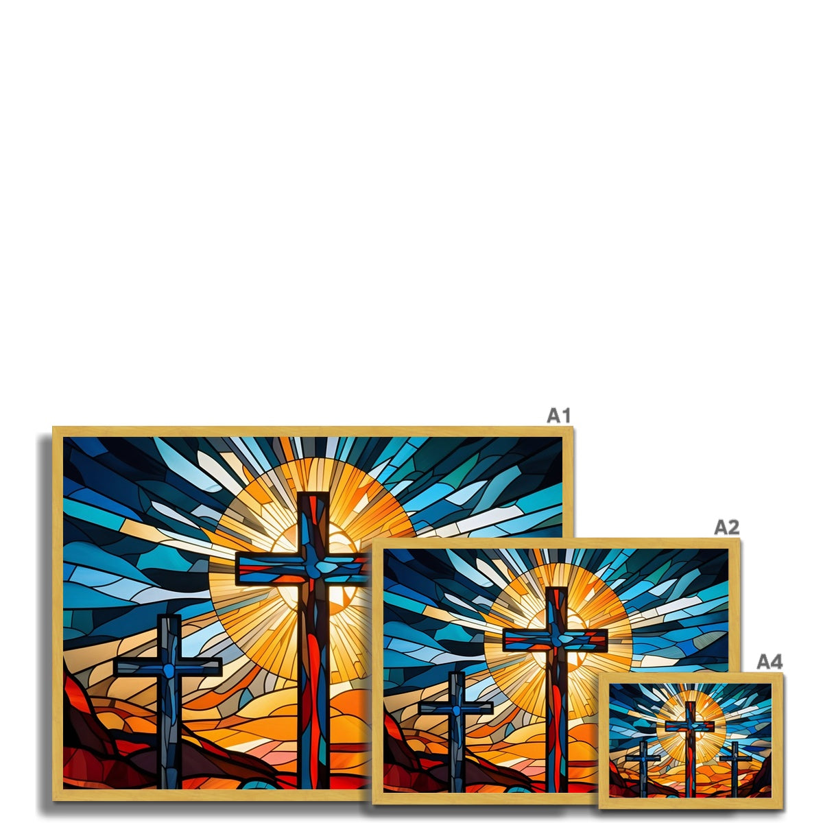 Illumination of Faith Antique Framed Print
