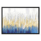 Golden Reflections Float Framed Canvas