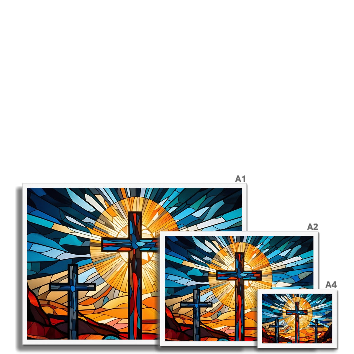 Illumination of Faith Framed Print