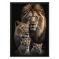 Family Pride Float Framed Canvas