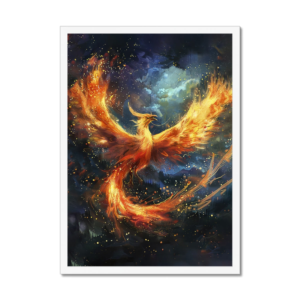 Rise of the Phoenix Framed Print