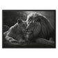 Pride's Embrace Float Framed Canvas