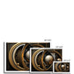 Golden Geometry Canvas Print