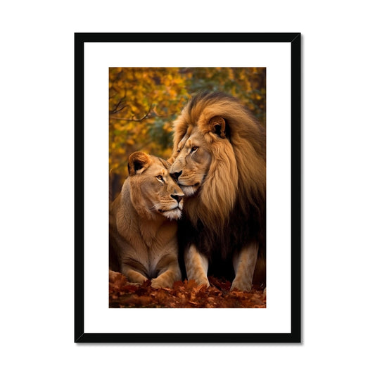 Majestic Companions Framed Print