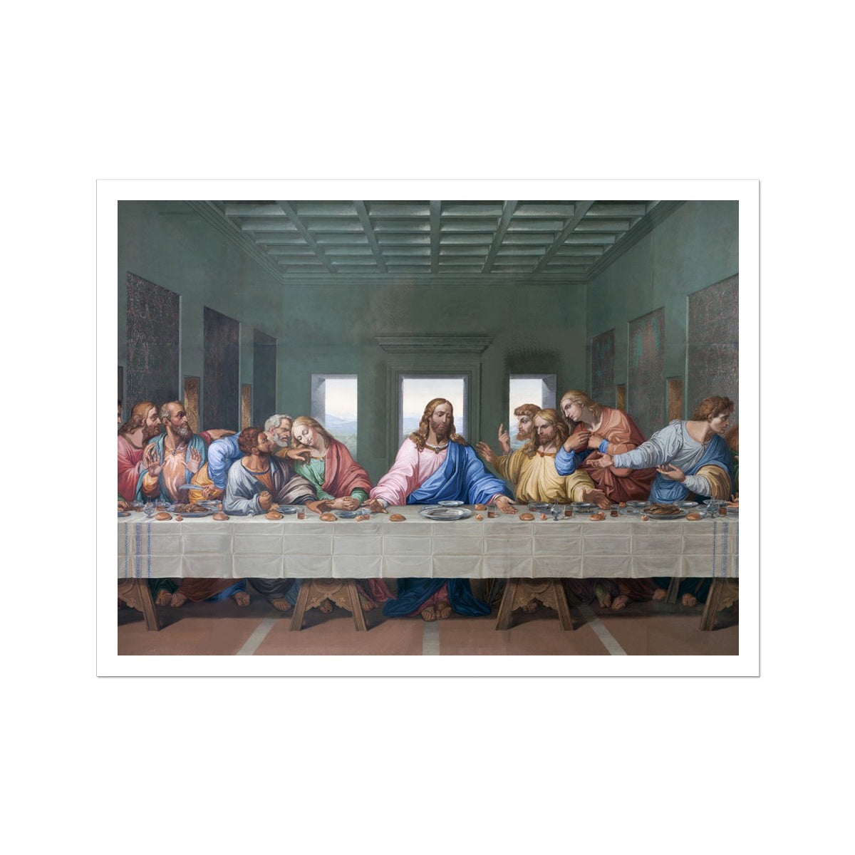 The Last Supper Canvas Print