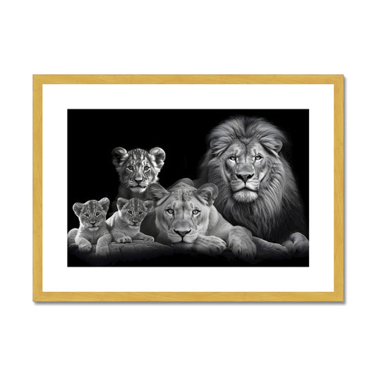 Family Bonds Antique Framed & Mounted Print