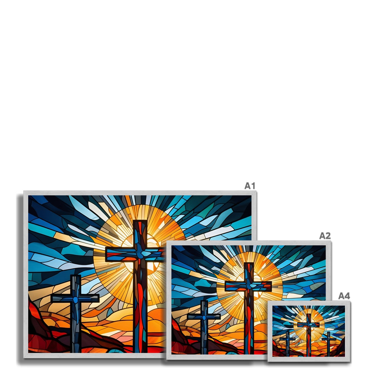 Illumination of Faith Antique Framed Print