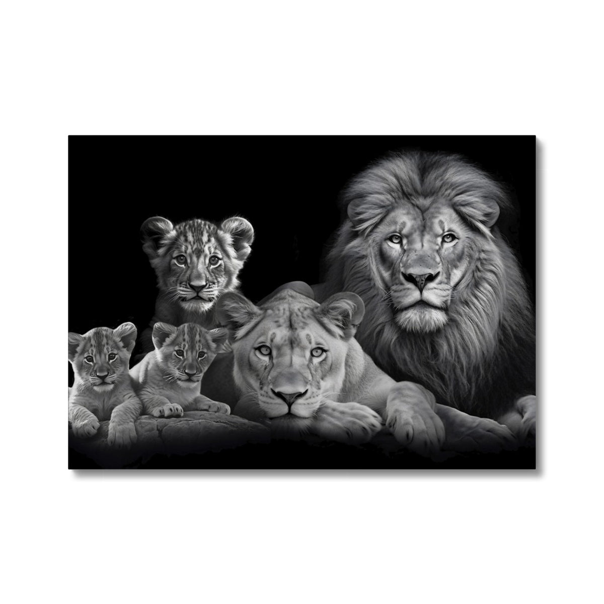 Family Bonds  Framed Canvas