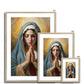 Mary's Devotion Framed & Mounted Print