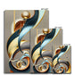 Golden Swirl Canvas